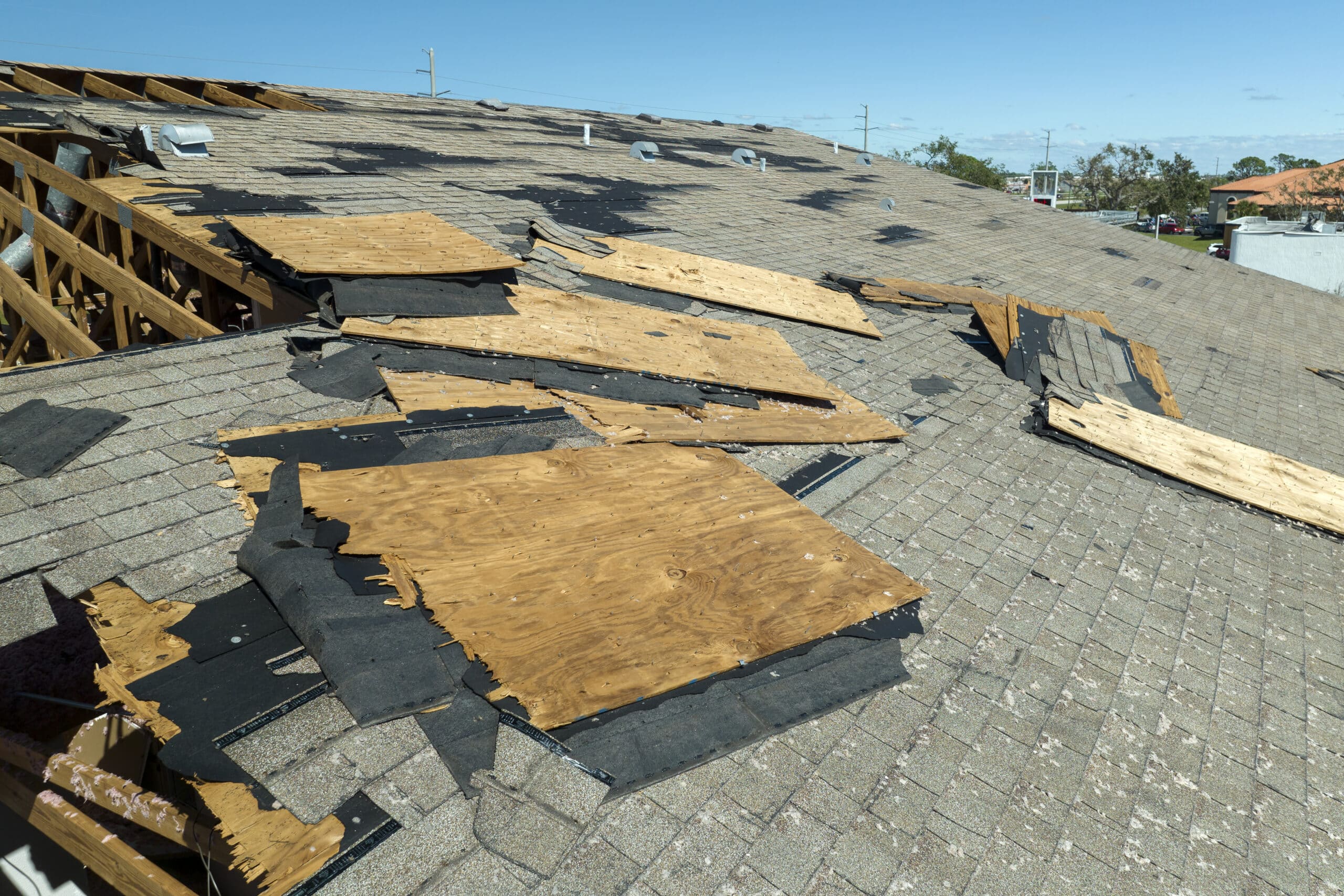 Roof Storm Damage Insurance Claim